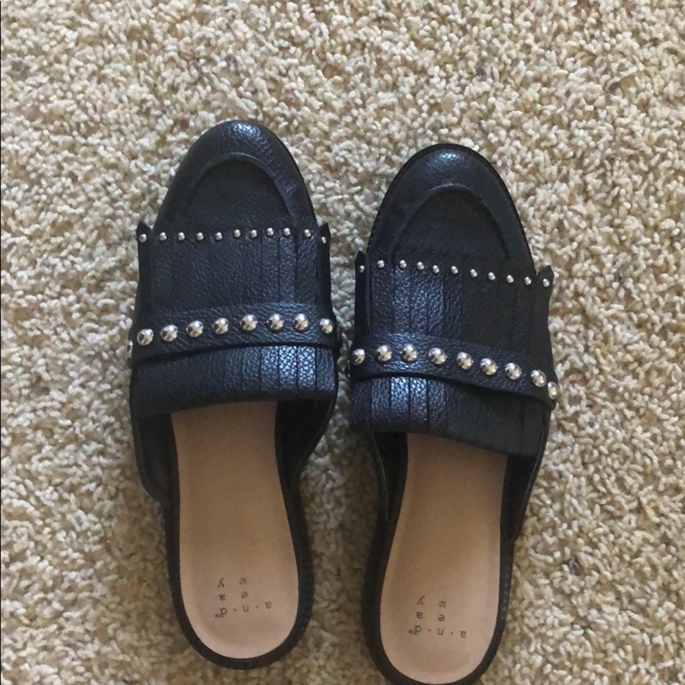 Studded mules